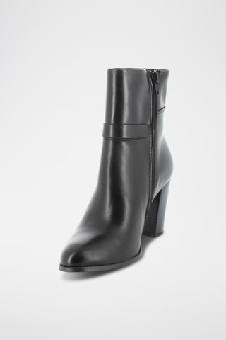 Botins em couro Idalena - Preto