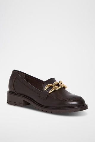 Mocassins en cuir Upi - Marron