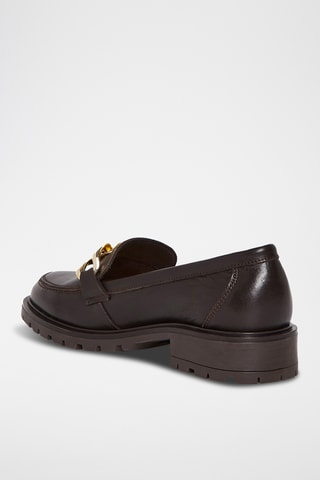Mocassins en cuir Upi - Marron