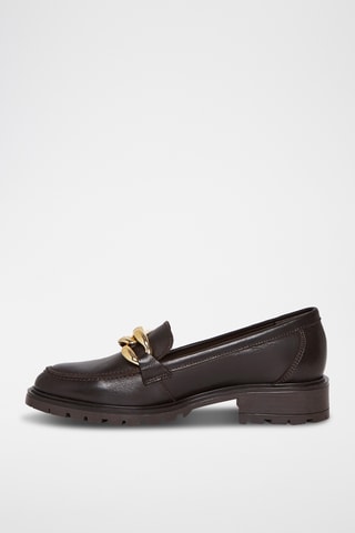 Mocassins en cuir Upi - Marron