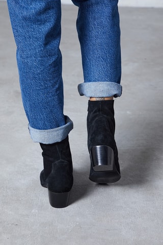 Botins em nobuck Montana - Preto