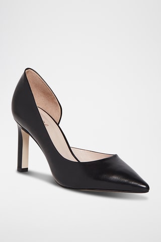 Escarpins en cuir Frivola - Noir