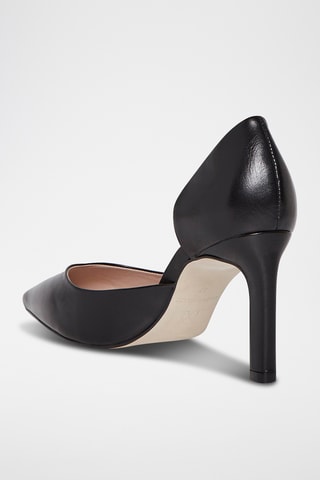 Escarpins en cuir Frivola - Noir