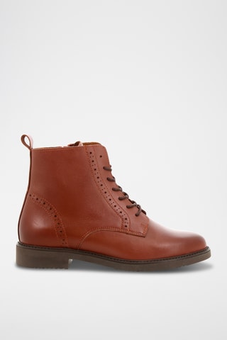 Bottines en cuir Blondina - Marron
