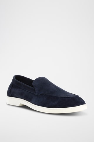 Mocassins en nubuck Cora - Bleu