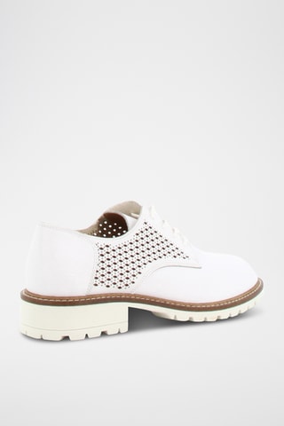 Derbys en cuir Julita - Blanc