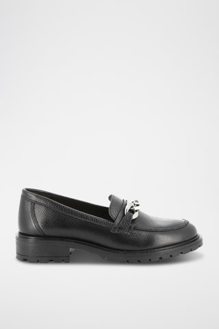 Mocassins en cuir Upi - Noir