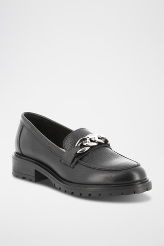 Mocassins en cuir Upi - Noir