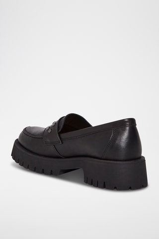Mocassins en cuir Luba - Noir