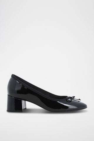 Escarpins en cuir verni Geniallissime - Noir