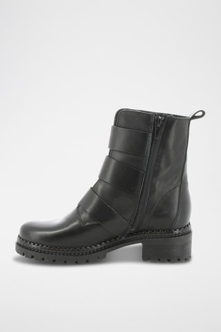 Bottines en cuir Argo - Noir