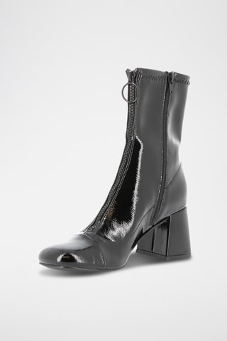 Botins envernizados Carlie - Preto
