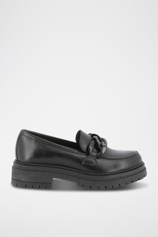 Mocassins en cuir Usiris - Noir