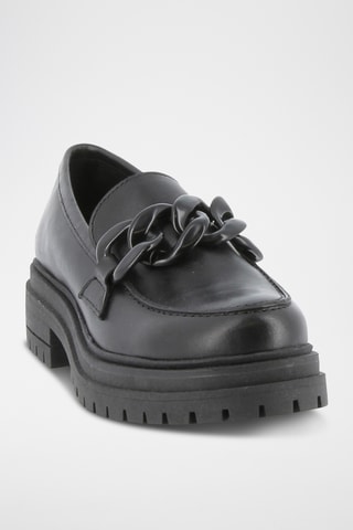 Mocassins en cuir Usiris - Noir