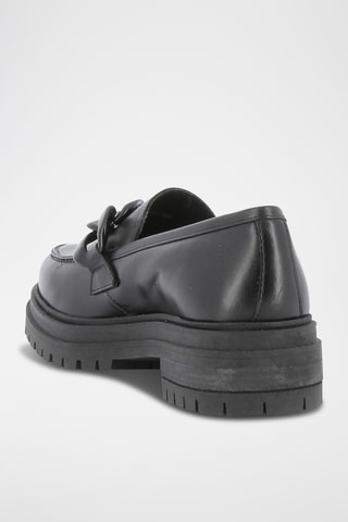 Mocassins en cuir Usiris - Noir