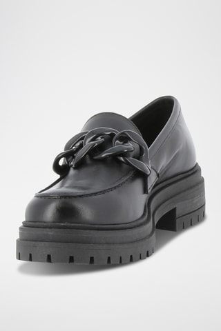 Mocassins en cuir Usiris - Noir