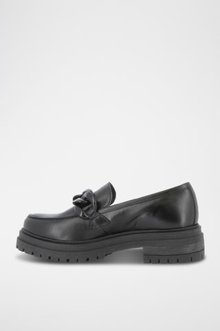 Mocassins en cuir Usiris - Noir