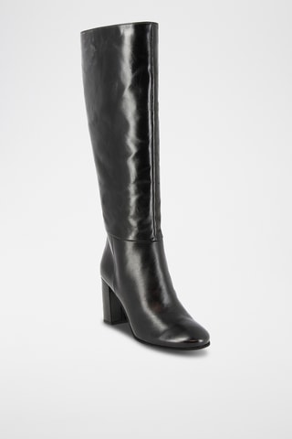 Bottes en cuir Talentueuse - Noir