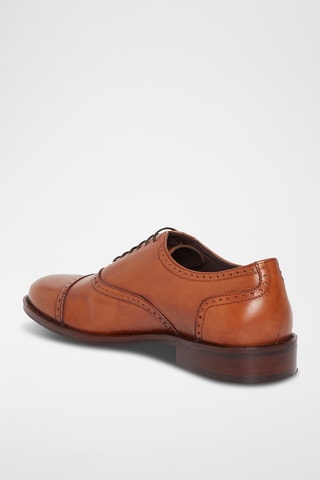 Richelieus en cuirha - Marron