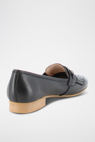 Mocassins en cuir Cinthya - Noir