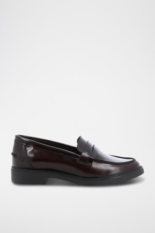 Mocassins en cuir Nera - Bordeaux