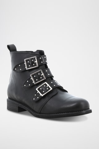 Bottines en cuir Triplette - Noir