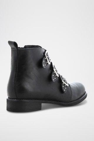 Bottines en cuir Triplette - Noir