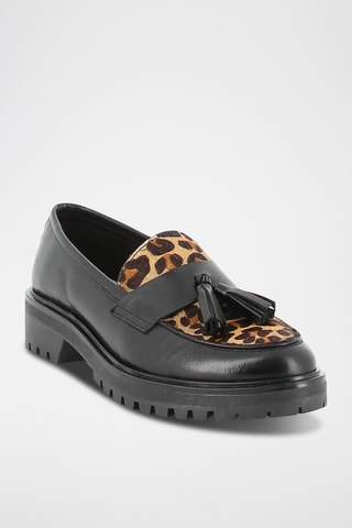 Mocassins en cuir Savana - Noir