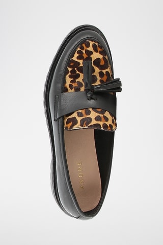 Mocassins en cuir Savana - Noir