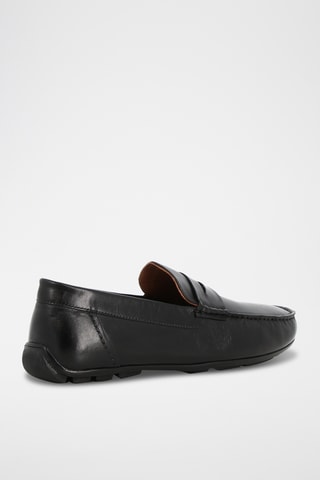 Mocassins en cuir Paulo - Noir