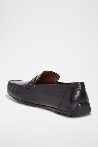 Mocassins en cuir Paulo - Noir