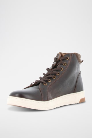 Baskets en cuir Antonio - Marron