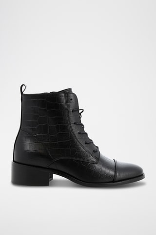 Bottines en cuir Prodigieuse - Noir