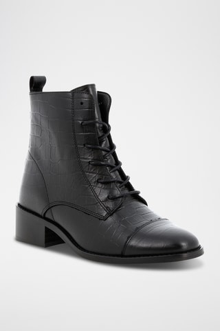 Bottines en cuir Prodigieuse - Noir