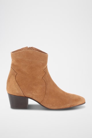 Bottines en nubuck Montana - Camel