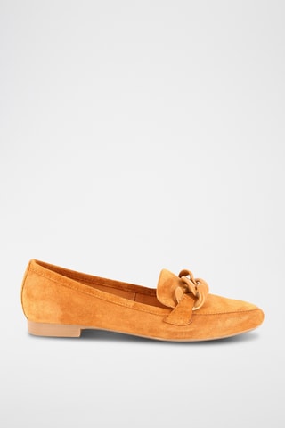 Mocassins en nubuck Comedie - Camel