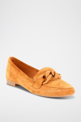 Mocassins en nubuck Comedie - Camel