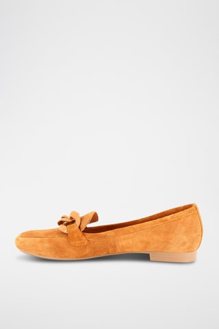 Mocassins en nubuck Comedie - Camel