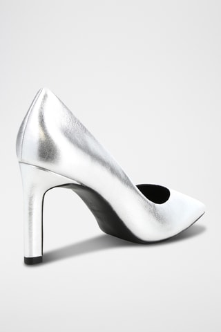 Escarpins en cuir Frivole - Argenté