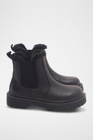 Botins Chelsea forrados Ceridwen - Preto