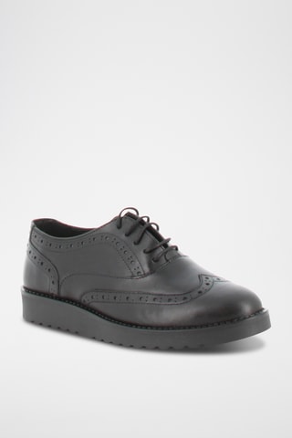 Derbys en cuir Mariana - Noir