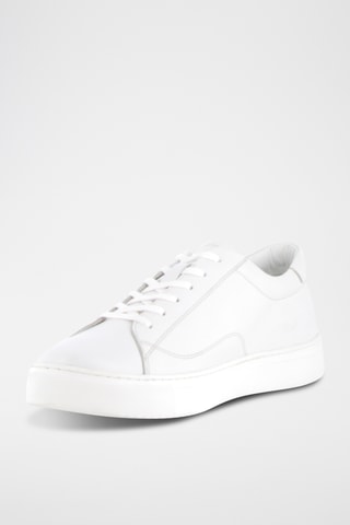 Baskets en cuir Tom - Blanc