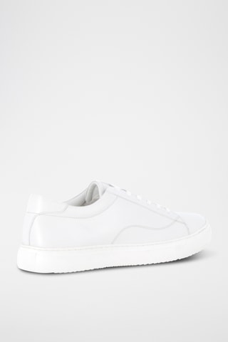 Baskets en cuir Tom - Blanc