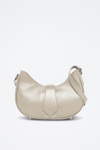 Sac bandoulière en cuir - Blanc