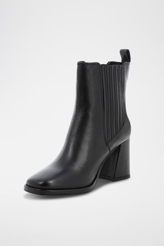 Bottines Chelsea en cuir Clem - Noir