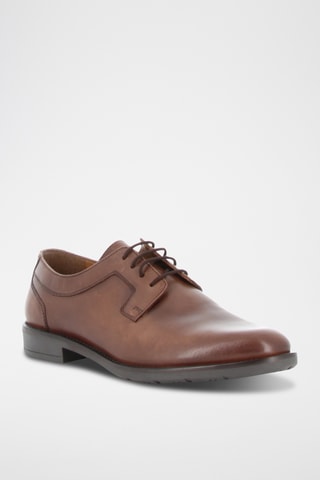 Derbys en cuir Cerny - Marron