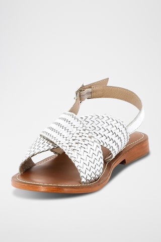 Sandales en cuir Seringata - Argenté