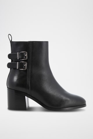 Bottines en cuir Codie - Noir