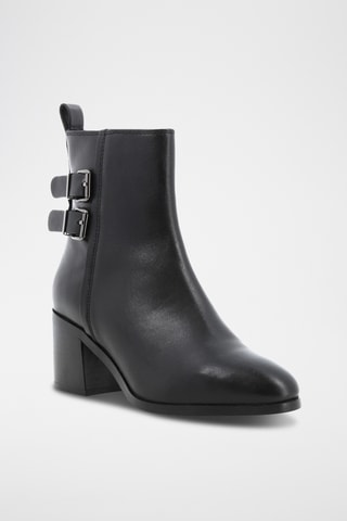 Bottines en cuir Codie - Noir