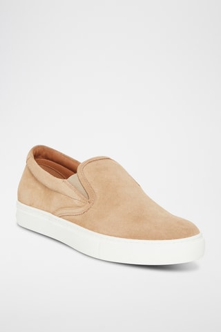 Slip-on en nubuck Theo - Beige